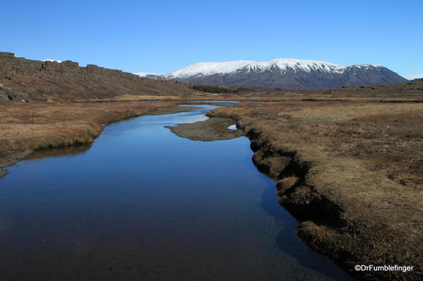 004 September 9, 2013. Iceland Golden Circle 2013 Oxara River in Thingvellir National Park