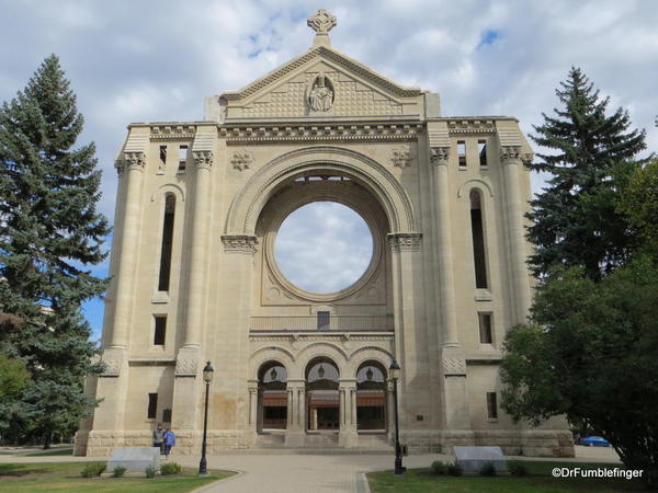 024 October 04 2013. St. Boniface Basilica, Winnipeg, Manitoba