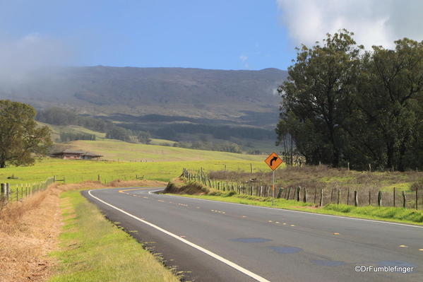 Haleakala-2013-003 Road through Upcountry Maui