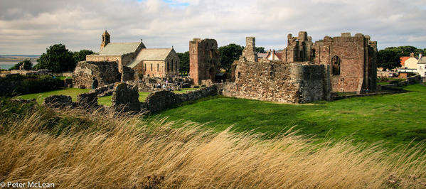 14 -Lindisfarne abbey and St Marys 2-4966