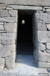 Entrance to the Gallarus Oratory, Dingle Peninsula, Ireland